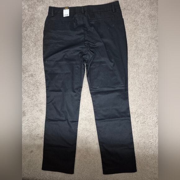 NWT | Lee | Black Straight Leg Pants | Size 16 TALL - Picture 2 of 10
